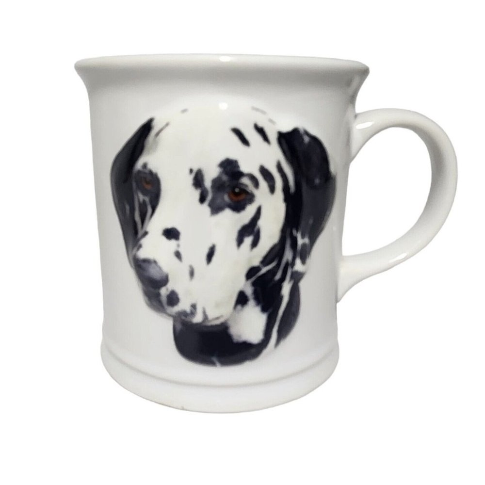 Dalmatian 3 D Dog Coffee Tea Cup Mug 12 Ounce Dog Lovers Gifts Face Cup